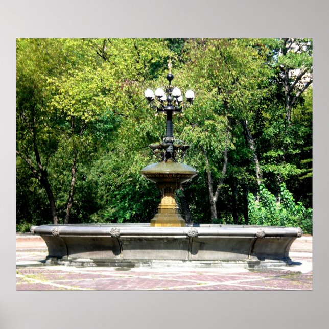 Póster Cherry Hill Fountain (Frente)