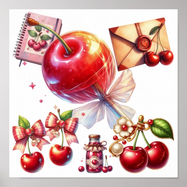Poster Cherry Pop (Frente)