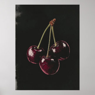 Poster Cherry Red