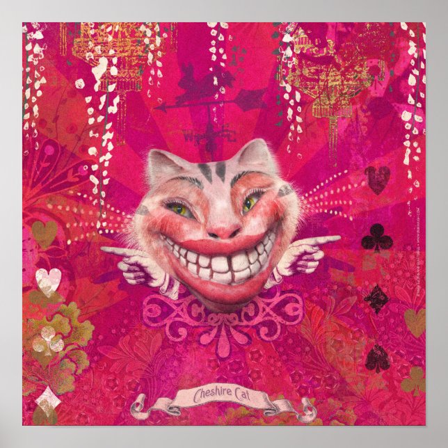 Póster Cheshire Cat (Frente)