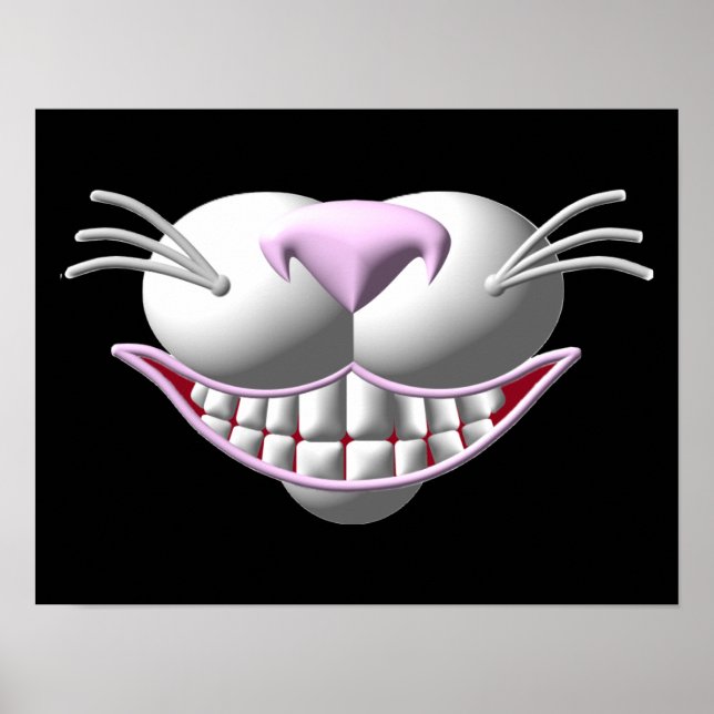 Póster Cheshire Cat Smile (Frente)