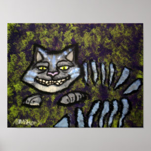 Póster Cheshire Exibindo