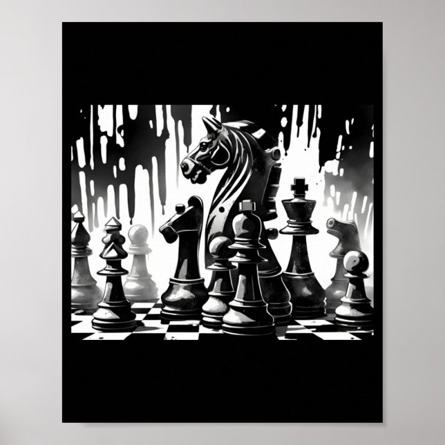 Poster Chess Board  (Frente)
