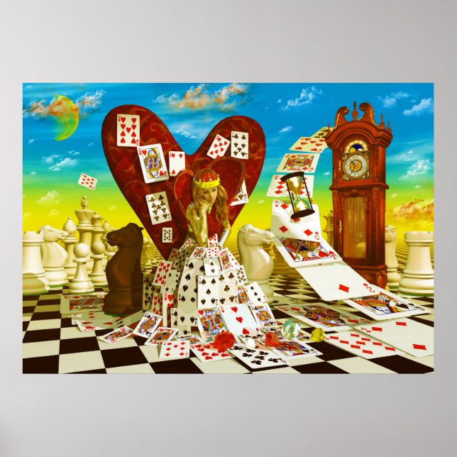 Póster Chess Queen (Frente)