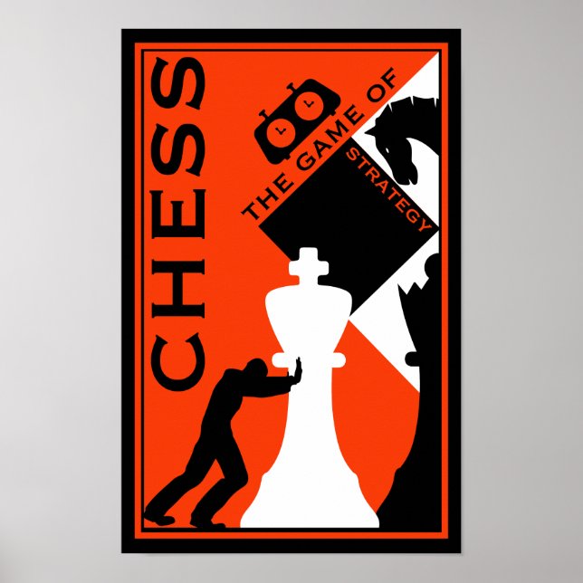Poster Chess Wall Art (Frente)