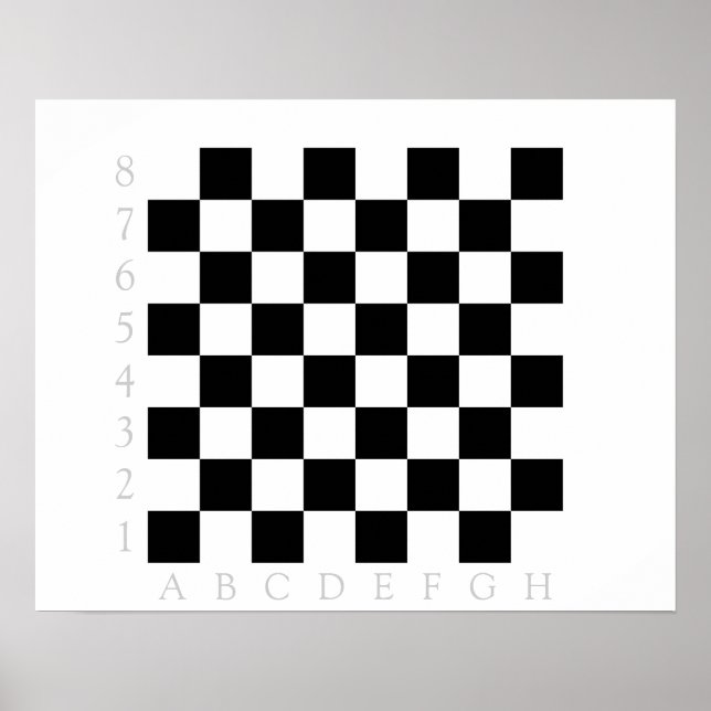 Póster Chessboard (Frente)