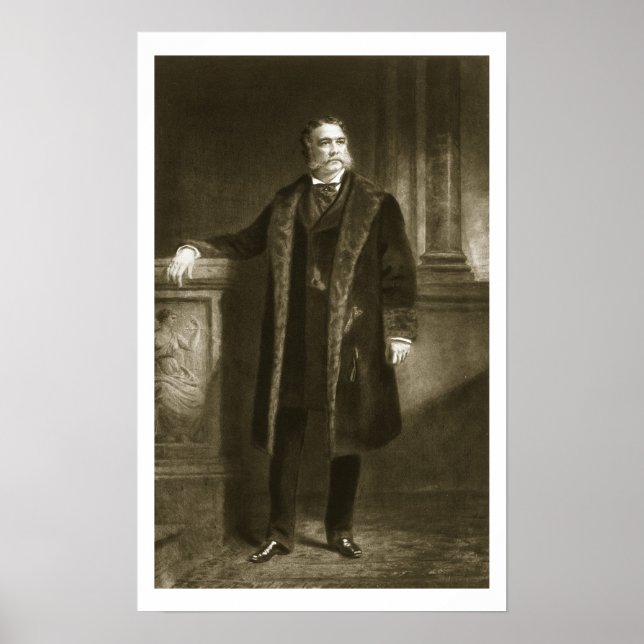 Póster Chester A. Arthur, 21 ruas Presidente da Rua Unida (Frente)