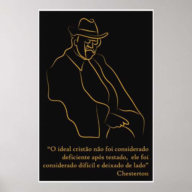 Poster "Chesterton" (Frente)