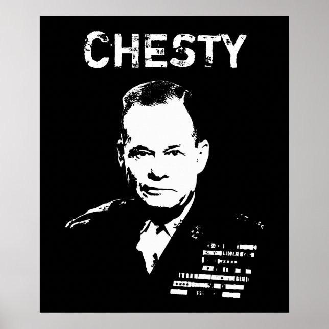 Póster Chesty Puller (Frente)