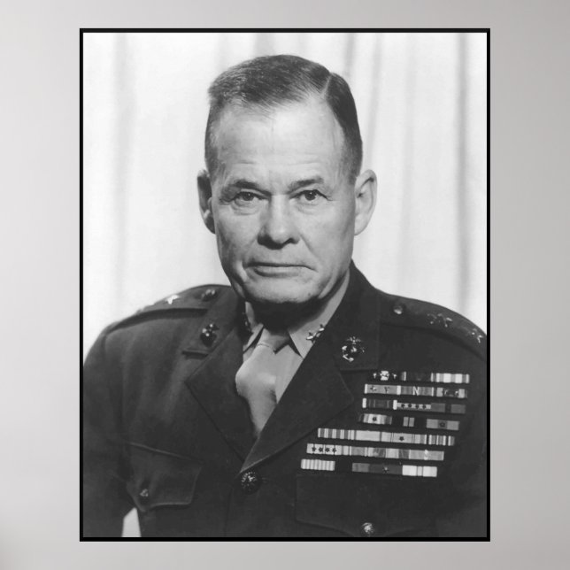 Póster Chesty Puller — Fronteira (Frente)