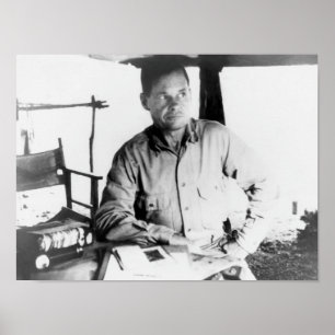 Poster Chesty Puller On Guadalcanal - WW2 1942