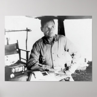 Poster Chesty Puller On Guadalcanal - WW2 1942