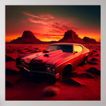 Poster chevelle 71