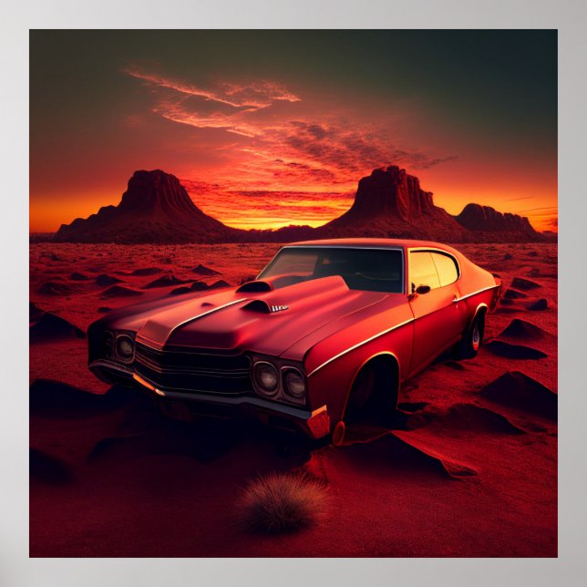 Poster chevelle 71 (Frente)