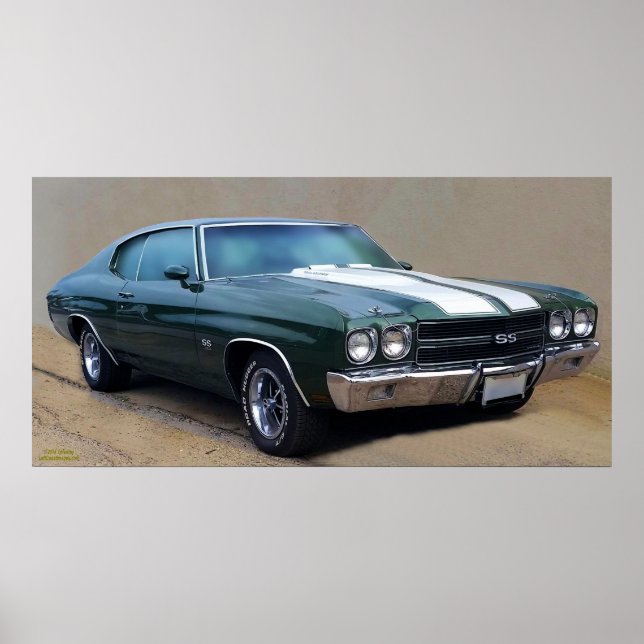 poster CHEVELLE SS454 1970 (Frente)