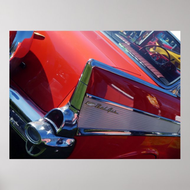 Poster Chevrol** Belair, 1957 (Frente)