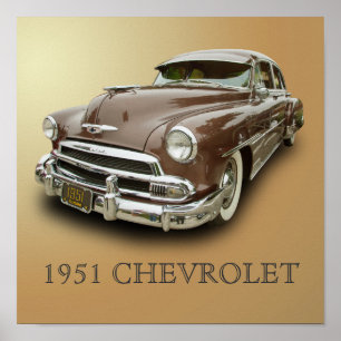 PÓSTER CHEVROLET 1951
