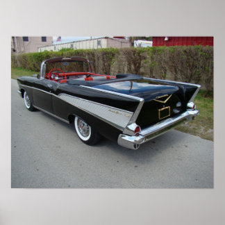 Poster Chevrolet Bel-Air 1957