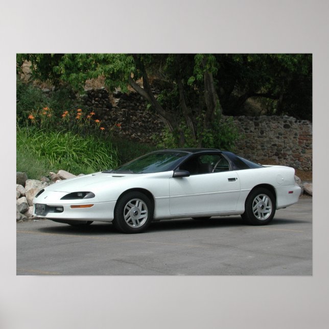 Póster Chevrolet Camaro 1995 (Frente)