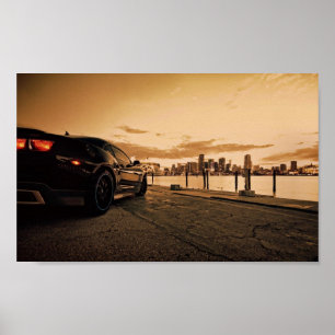 Poster Chevrolet Camaro 2013 ZL1
