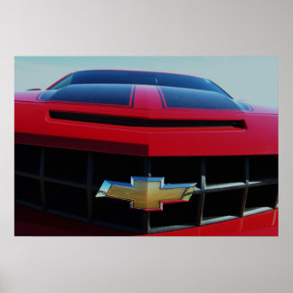 Póster Chevrolet Camaro SS