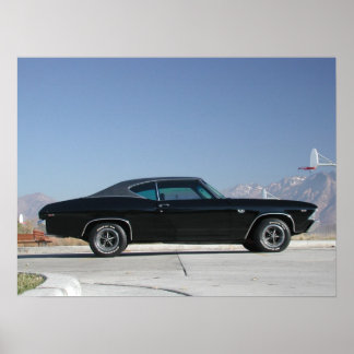 Póster Chevrolet Chevelle SS 1969