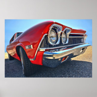 Póster Chevrolet Chevelle SS 396