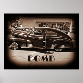 Poster Chevrolet Fleetline Lowrider Bomba