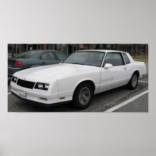 Poster Chevrolet Monte Carlo 1986 SS