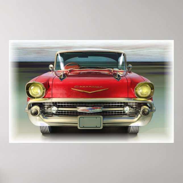 Poster Chevy 1957 (Frente)