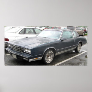 Póster Chevy 1982 Monte - Carlo