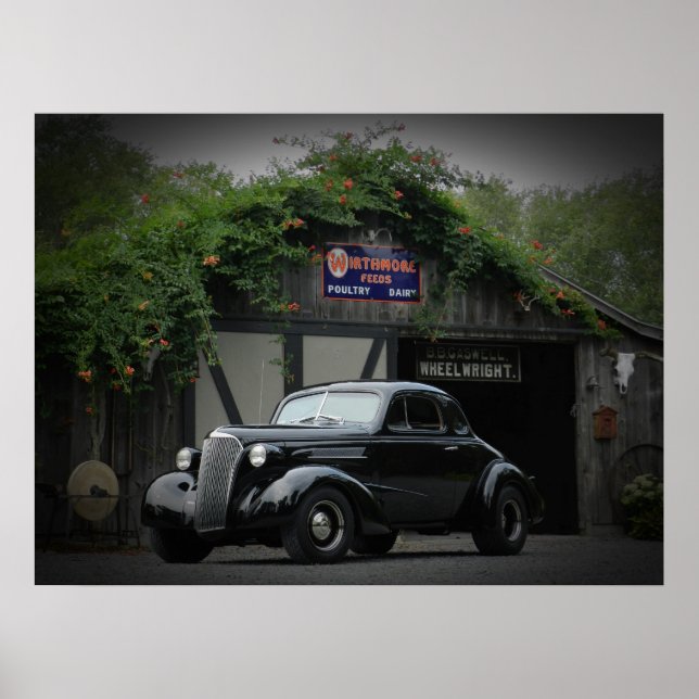 Poster Chevy Coupe de 1937 (Frente)