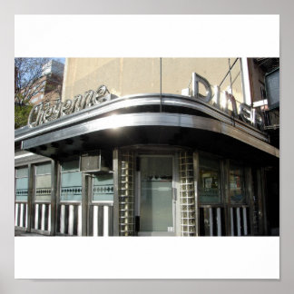 Poster Cheyenne Diner