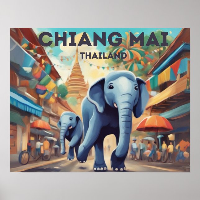 Poster Chiang Mai (Frente)