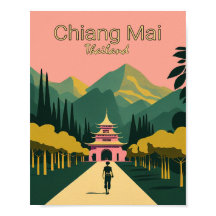 Chiang Mai Thailand Minimalista Viagem Poste
