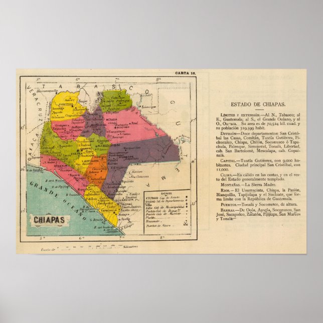 Poster Chiapas, México 2 (Frente)