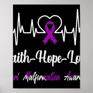Poster Chiari Malformation Awarness Hearbeat Christian