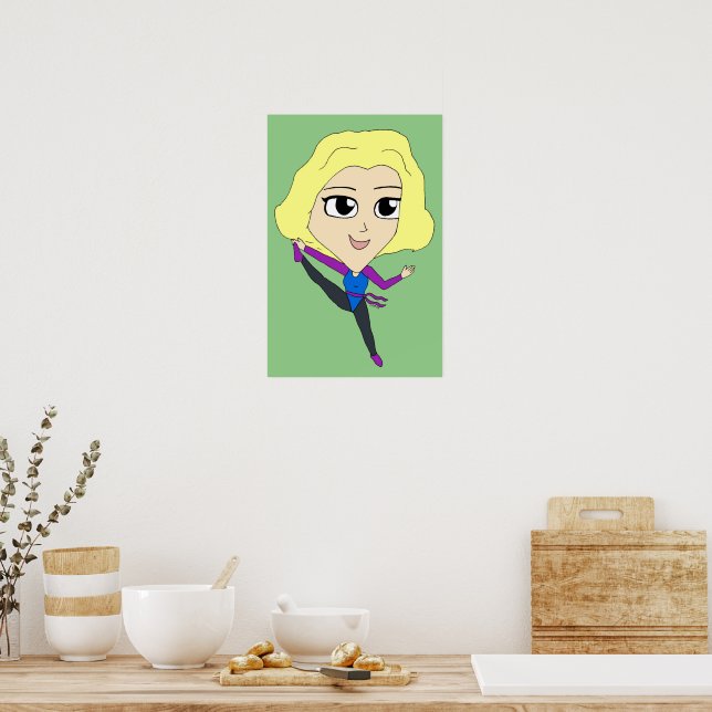 Poster chibi   (Cozinha)