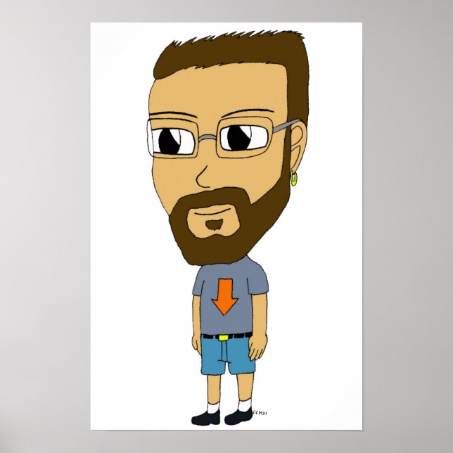 Poster chibi (Frente)