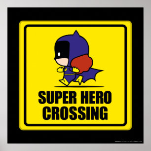 Póster Chibi Batman - Sinal de Super Herói
