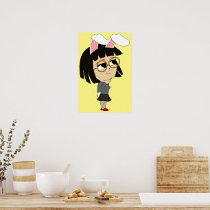 Poster chibi bunnygirl
