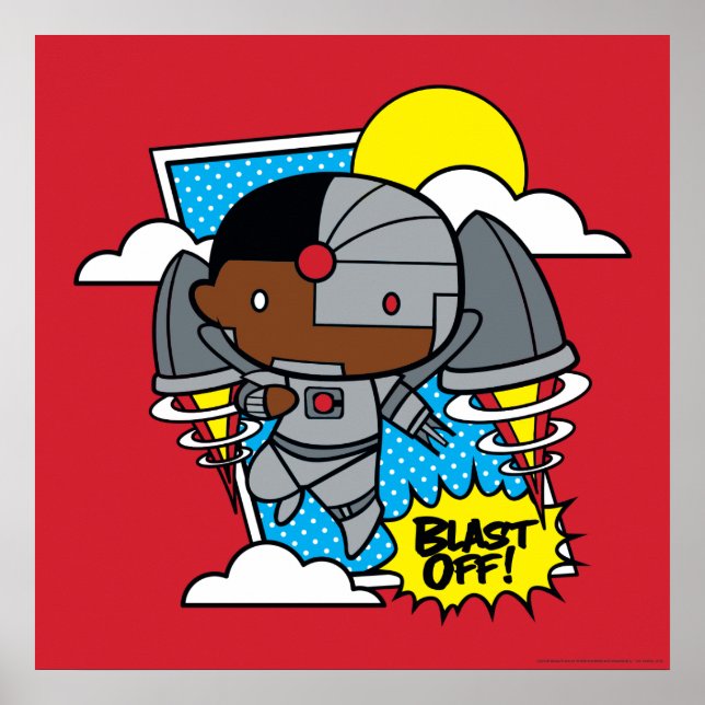 Póster Chibi Cyborg Desliga! (Frente)