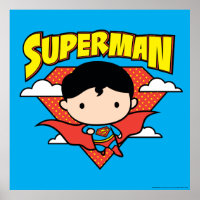 Chibi Superman Bolinhas Shield e Nome