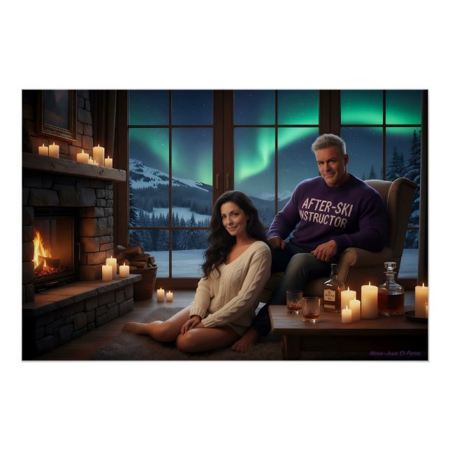 Póster Chic Après Ski (Frente)