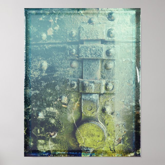 Poster chic industrial (Frente)