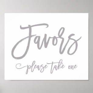 Poster Chic Mão Que Lança Sinal De Favor Do Casamento Pra