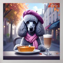 Chic Poodle (Pie Pumpkin & Pumpkin Spice Latte)