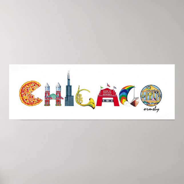 Poster Chicago (Frente)