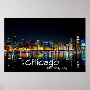 POSTER CHICAGO - A CIDADE VENTOSA