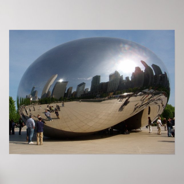 Póster Chicago Bean (Frente)